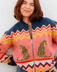 Solana Knit Jumper - Leopard
