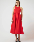 Miri Midi Dress - Red