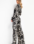 Graphic Coin Jumpsuit