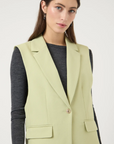 Livo Waistcoat - Pear Green