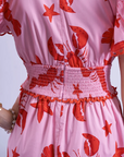 Misha Pink Starfish Dress
