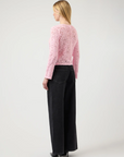 Annalina Crochet Cardigan - Pink