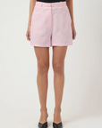 Agana Linen Shorts - Pink