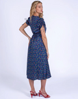 Babington Midi Dress - Navy