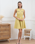 Sierra Sequin Trim Dress