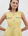 Sierra Sequin Trim Dress