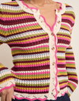 Mack Crochet Cardigan - Multi
