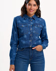 Alexia denim shirt