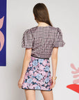 Vence Check Bow Top