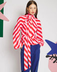 Menton Stripe Blouse