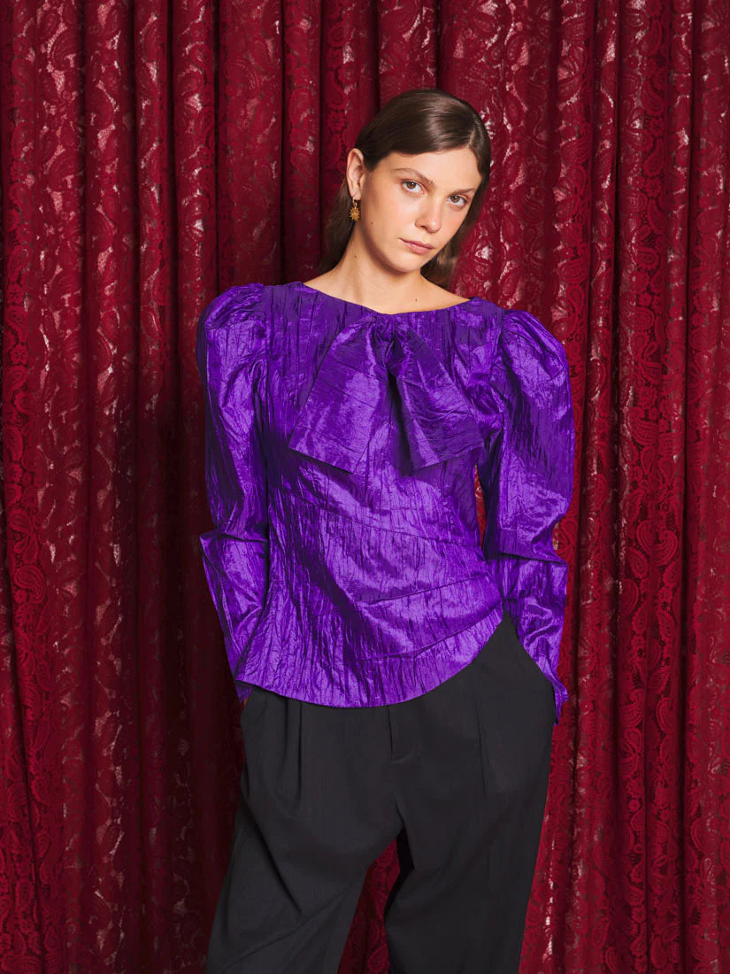 Nephrite Taffeta  Top