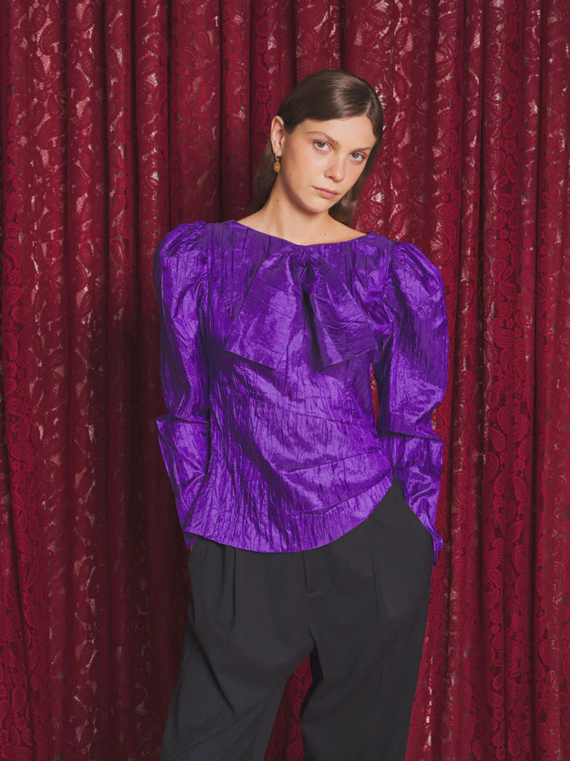 Nephrite Taffeta  Top