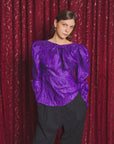 Nephrite Taffeta  Top