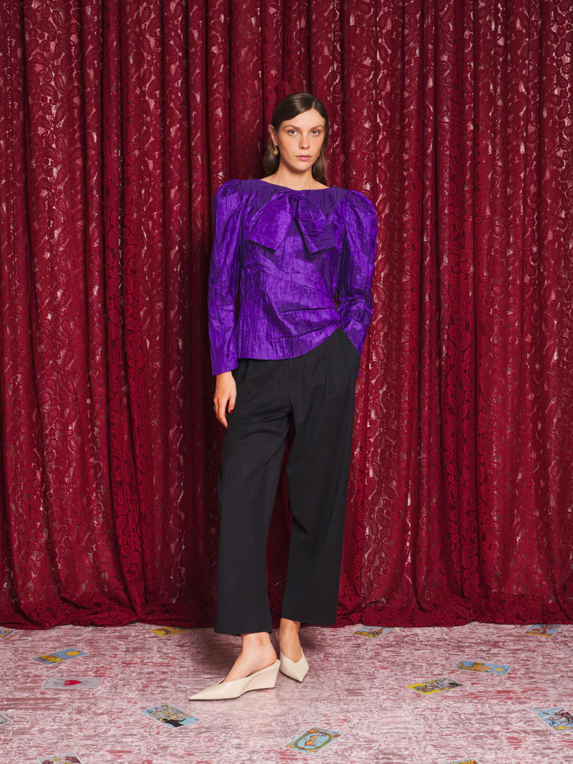 Nephrite Taffeta  Top