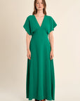 Valene Midi Dress - Green
