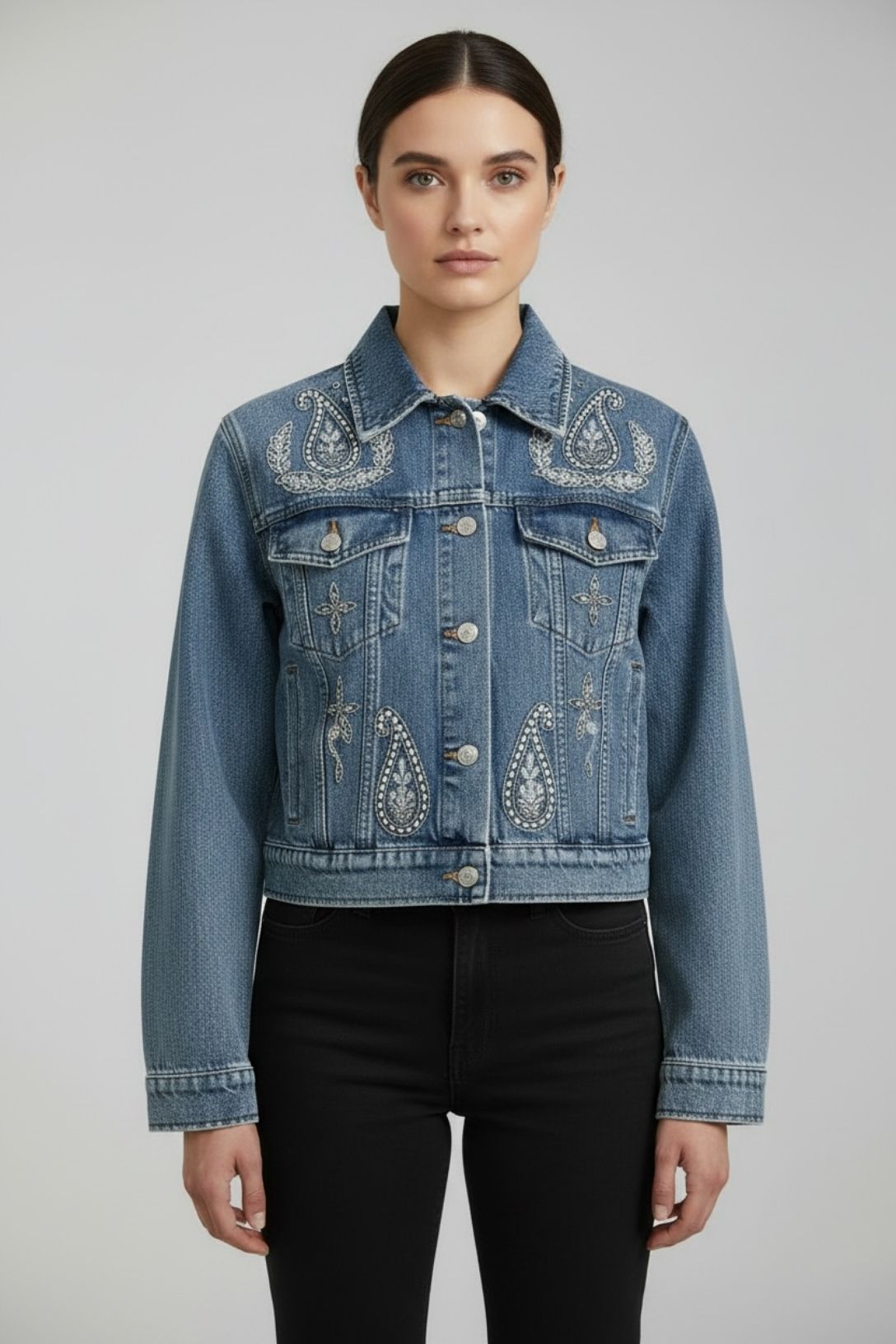 Vision Denim Jacket - Blue