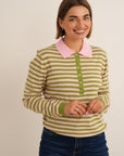 Milly Stripe Knit - Green