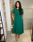 Sydney Dress & Cape - K. Green