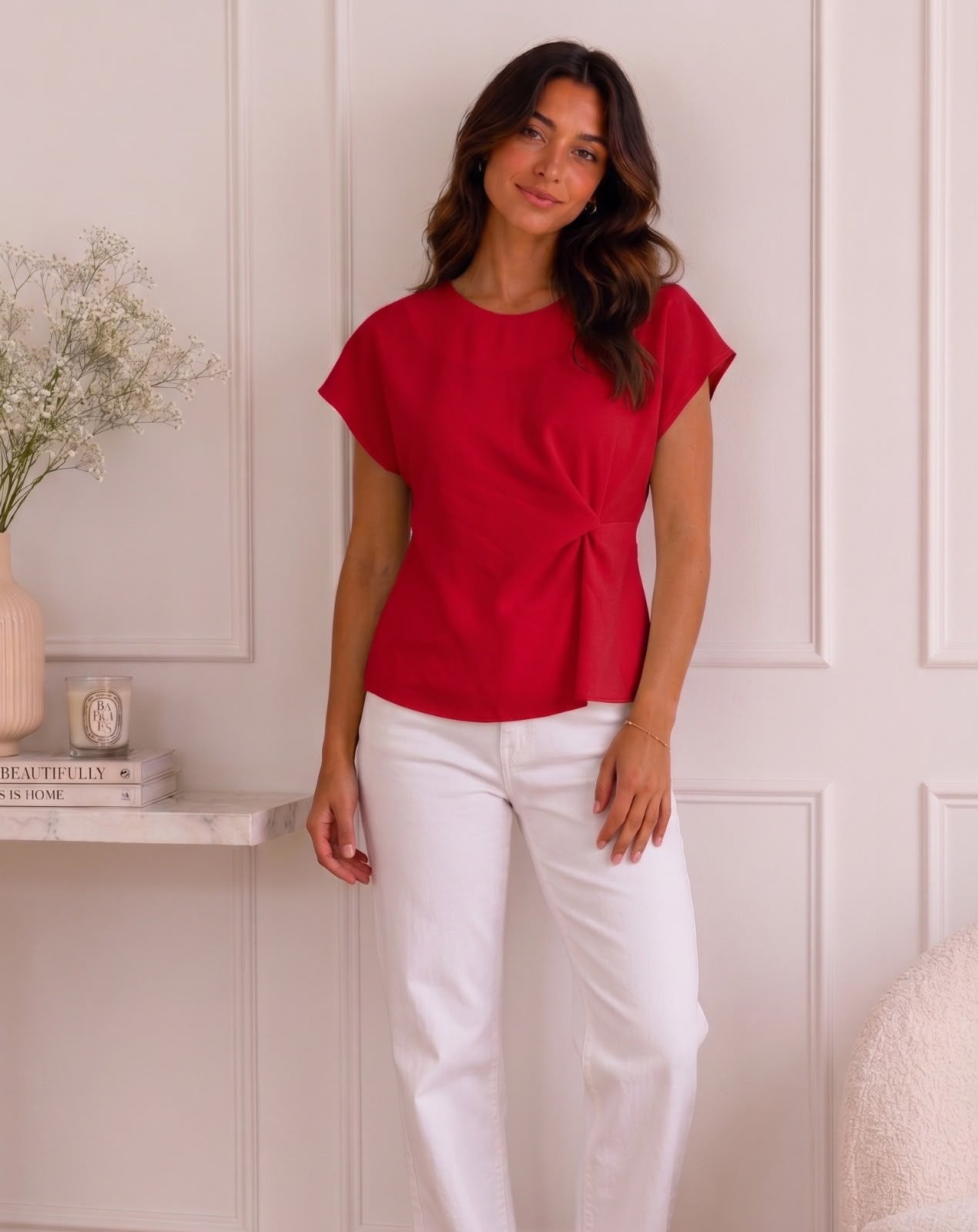 Corvay Top - Red
