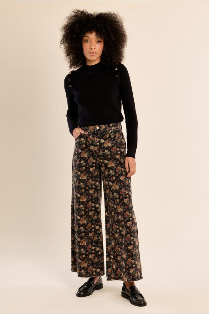 Jeri printed jeans