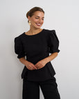 Simona top - Black
