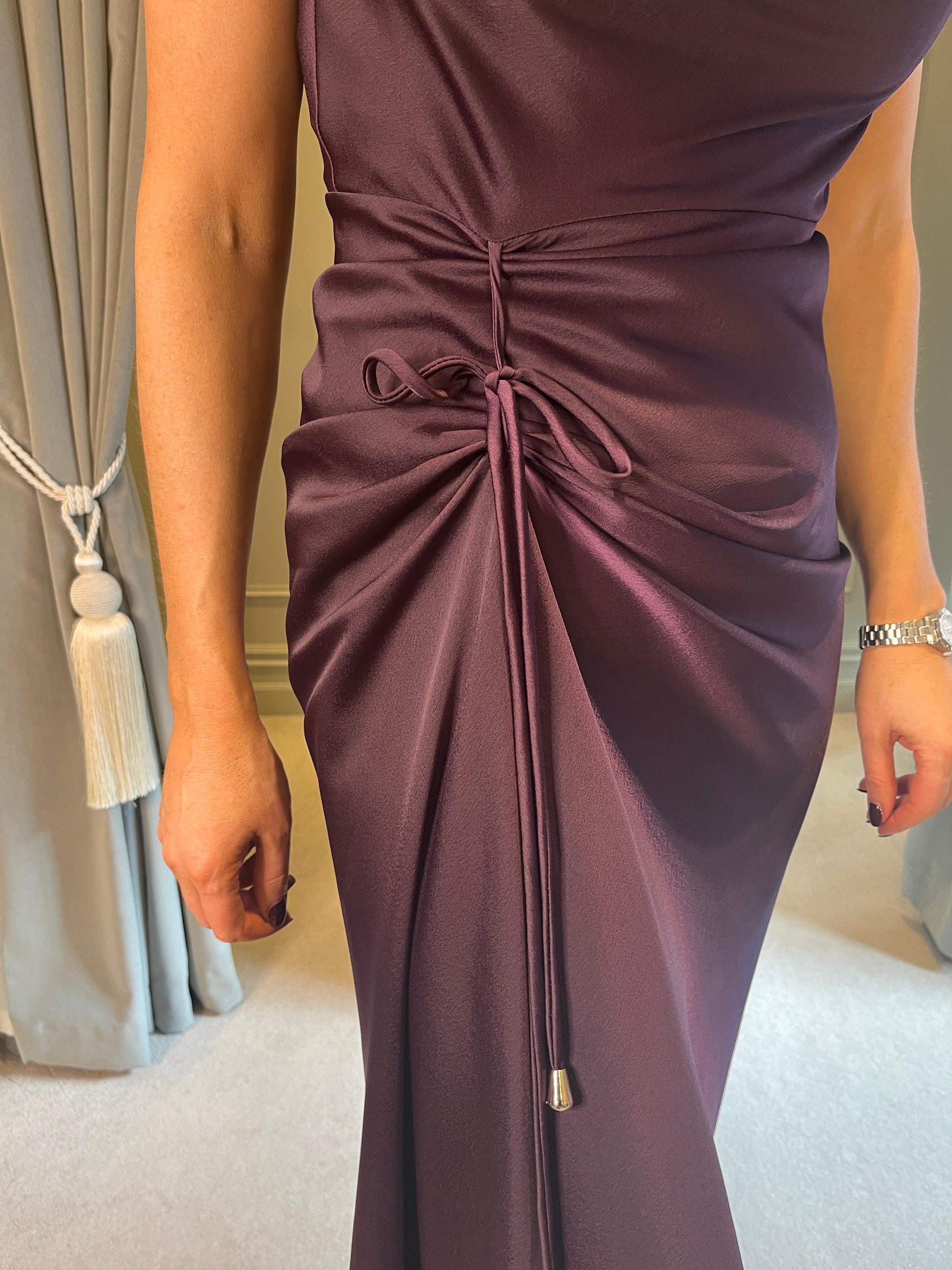 Eugenia Dress - Plum