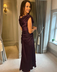 Eugenia Dress - Plum