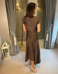 Didi Drape Dress - Nutshell
