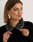 Lana Collared Knit - Black