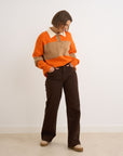 Joly Wide Leg Jeans - Chocolate