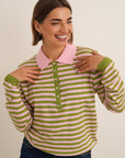 Milly Stripe Knit - Green