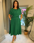 Sydney Dress & Cape - K. Green
