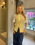 Livo Waistcoat - Pear Green