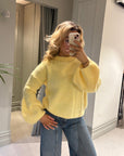Bella Knit Jumper - Lemon