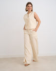 Olea Waistcoat - Cream