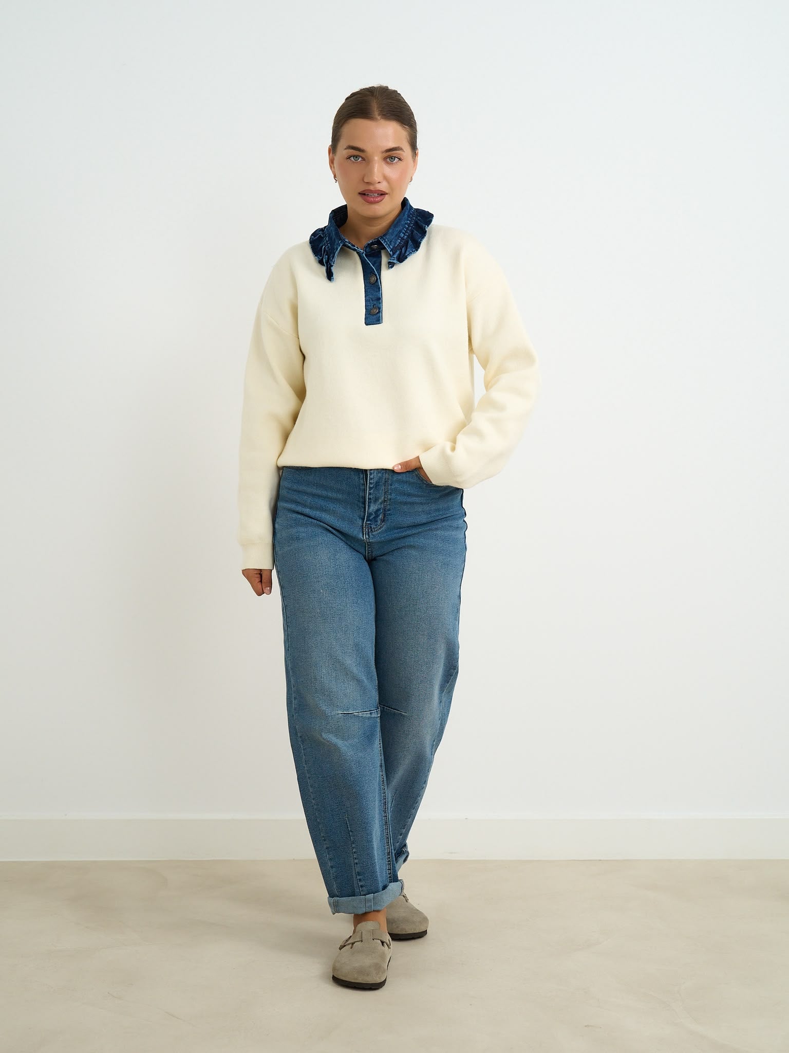 Leesha Jumper - Cream