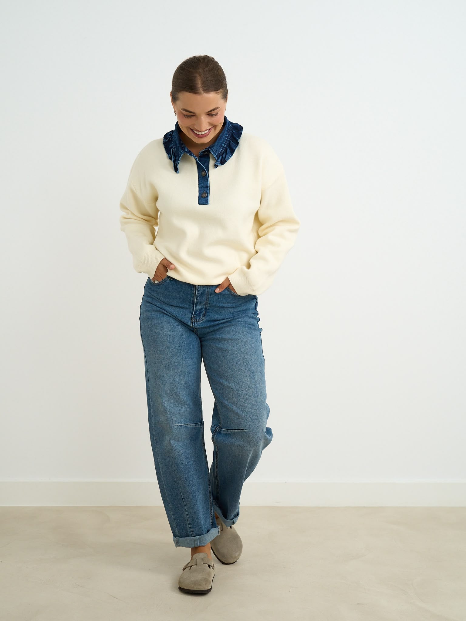 Leesha Jumper - Cream