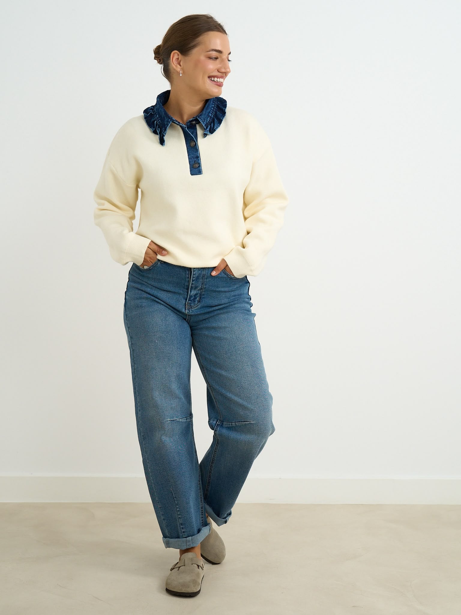 Leesha Jumper - Cream