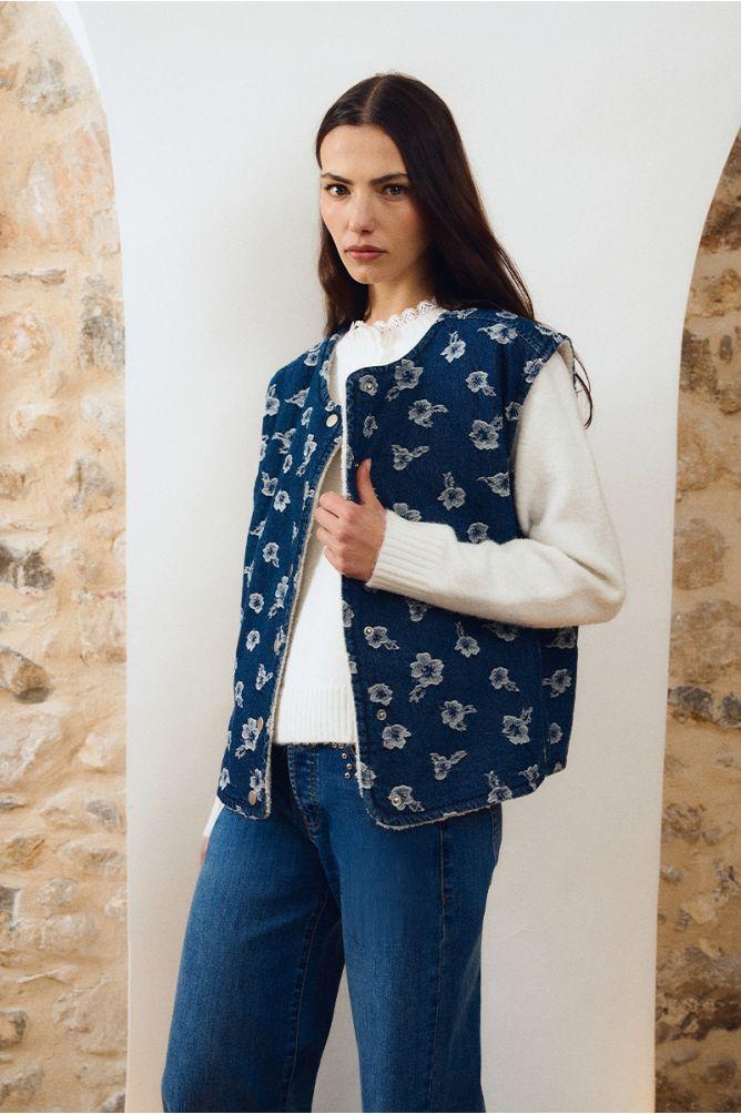 Marella denim gilet