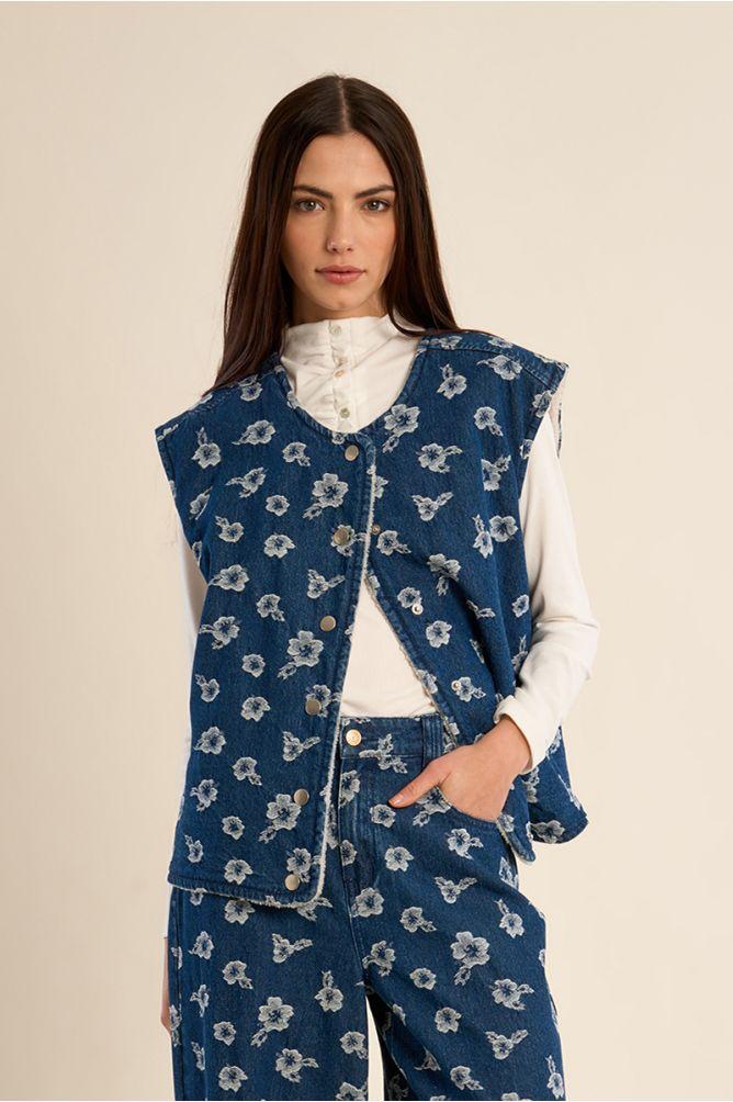 Marella denim gilet