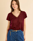 Orla top - Wine