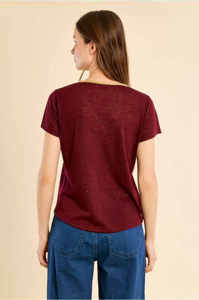 Orla top - Wine