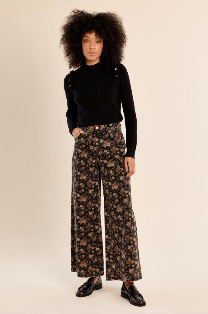 Jeri printed jeans