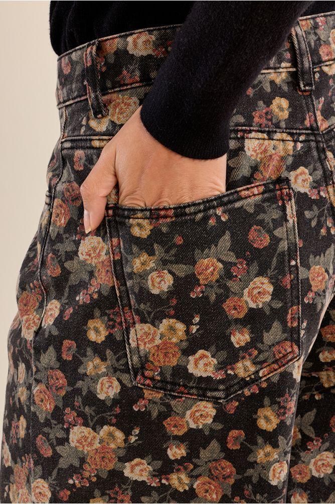 Jeri printed jeans