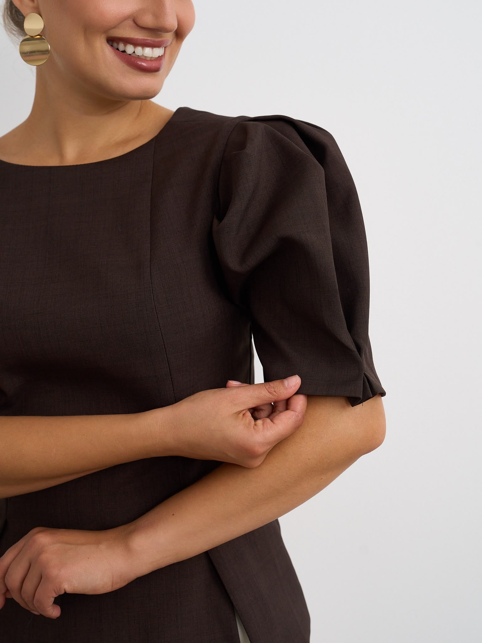 Simona top - Brown
