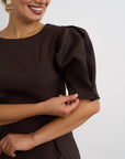 Simona top - Brown