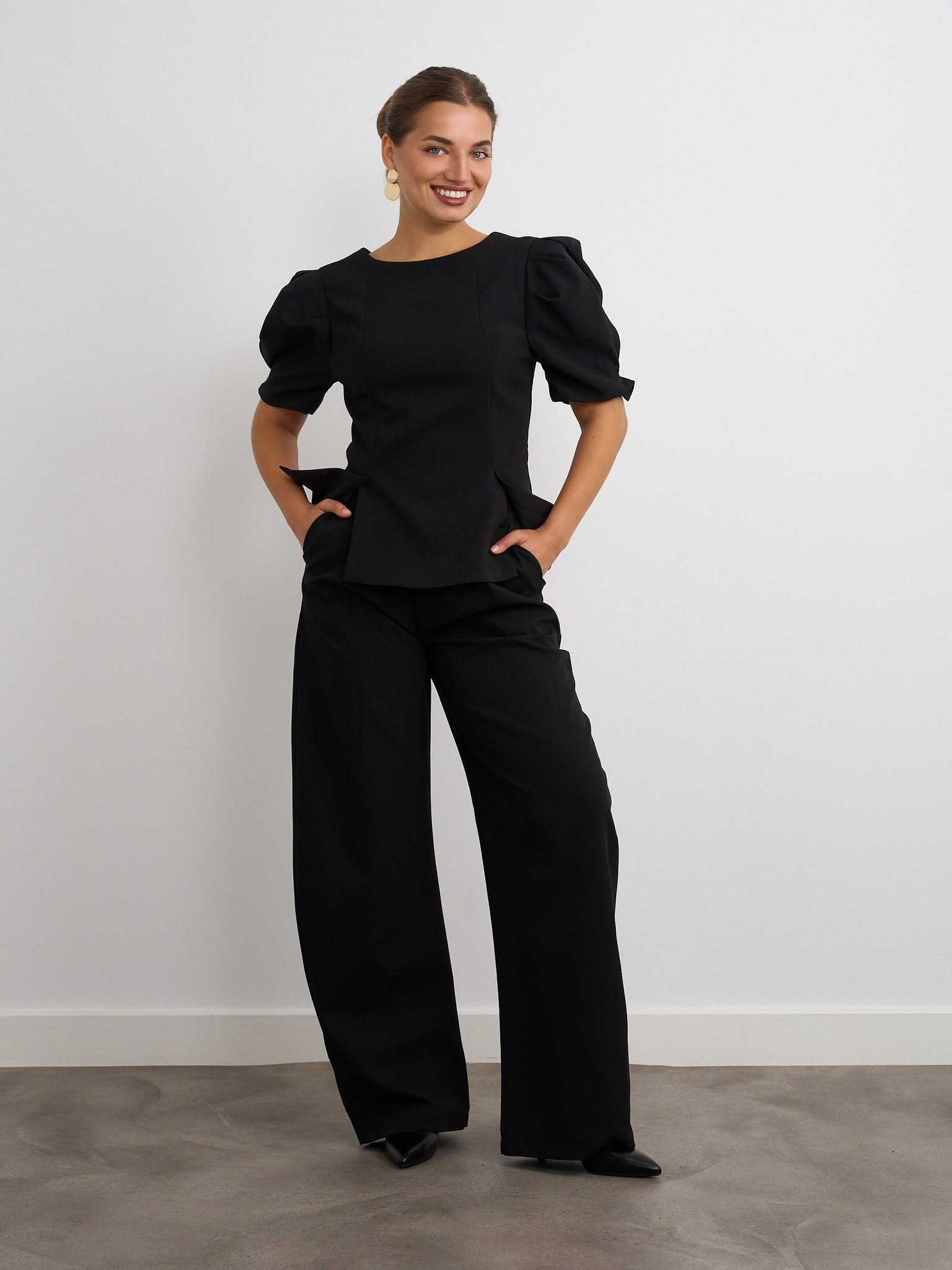 Simona top - Black