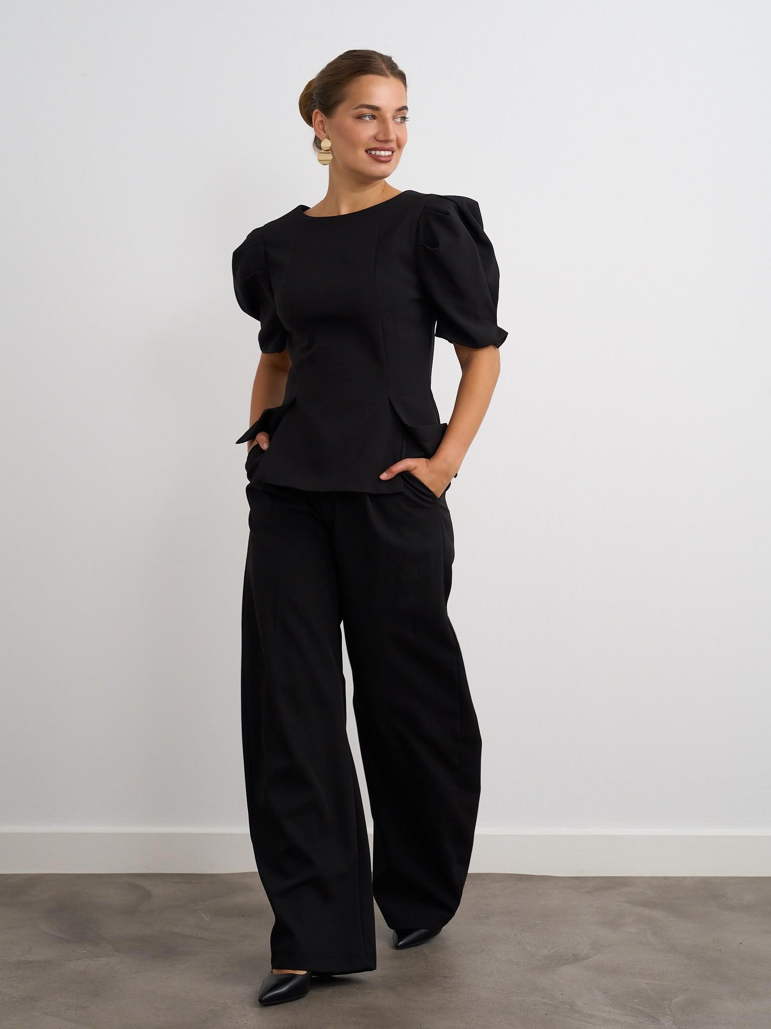 Simona top - Black