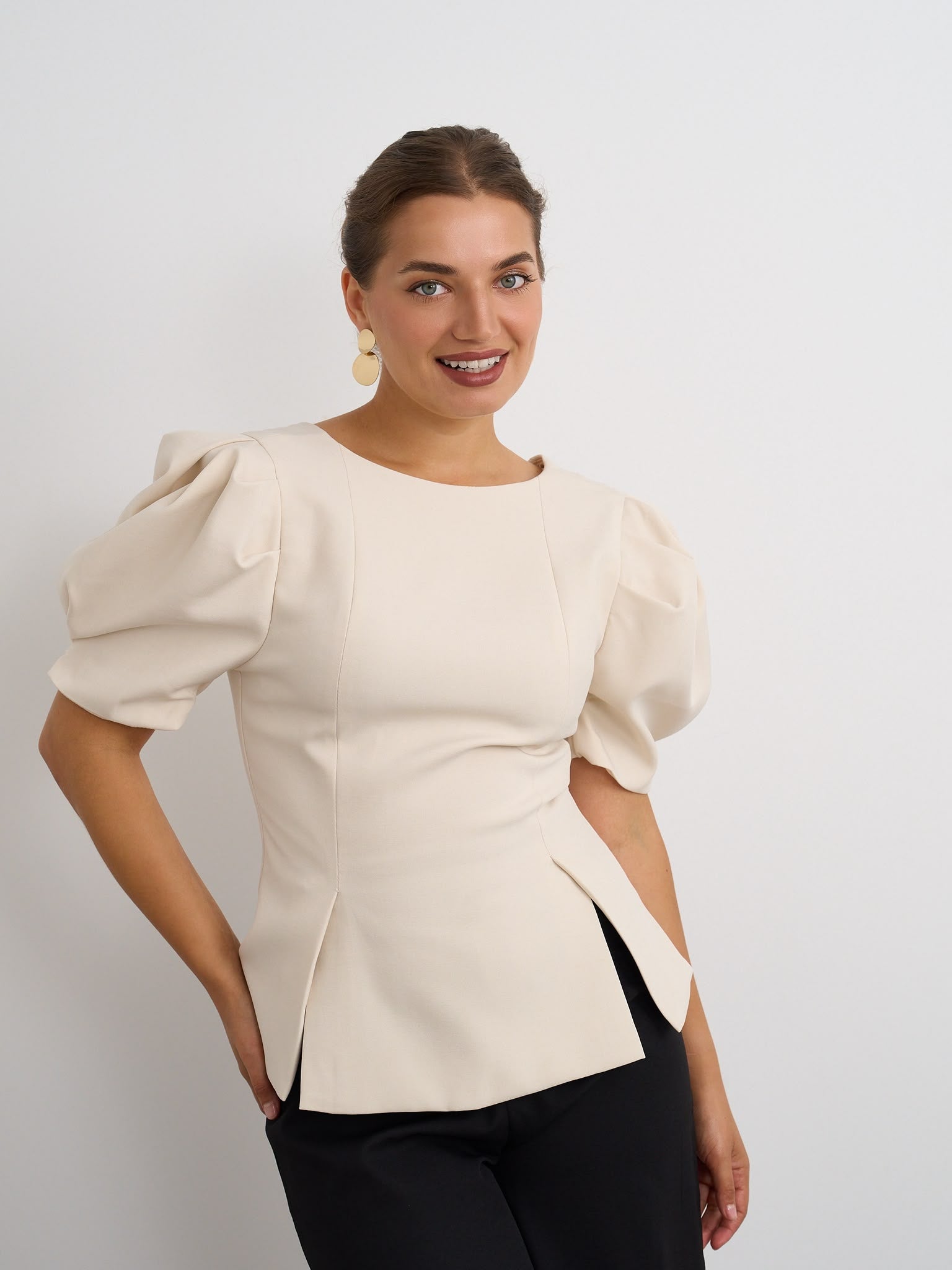 Simona top - Cream