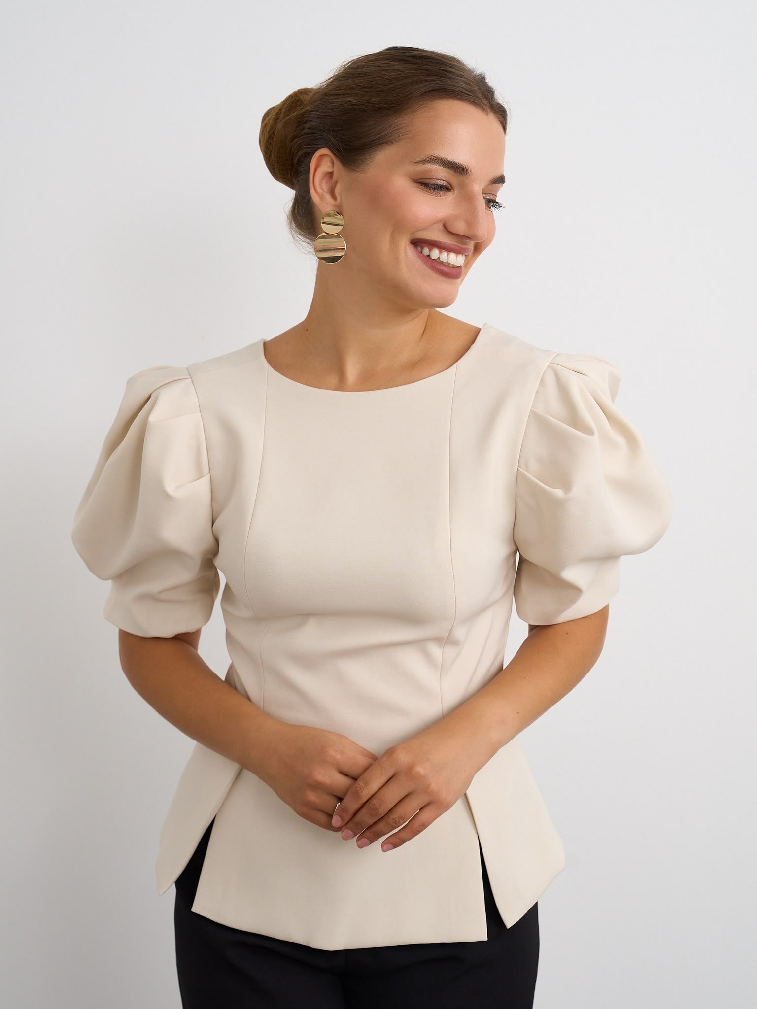 Simona top - Cream
